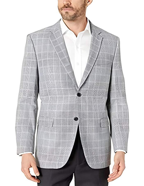 Mens 52 Long Sport Coat - Gray Color Sport Coat