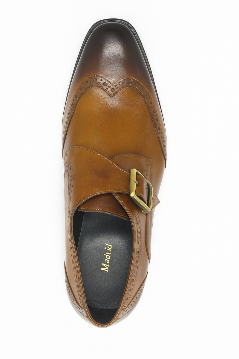Carrucci Burnished Wingtip KS099-710