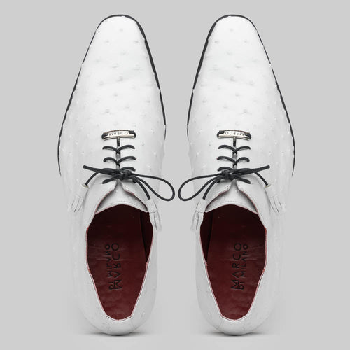 Marco Di Milano Criss White Leather Luxury Shoe