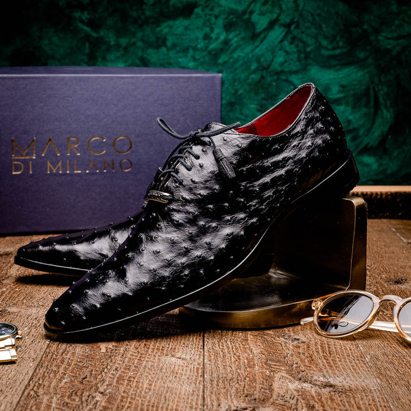 Marco Di Milano Criss Black Leather Loafers