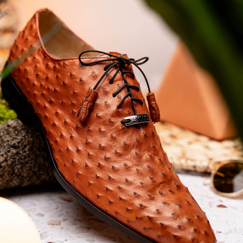 Marco_Di_Milano Criss Brandy Leather Loafers