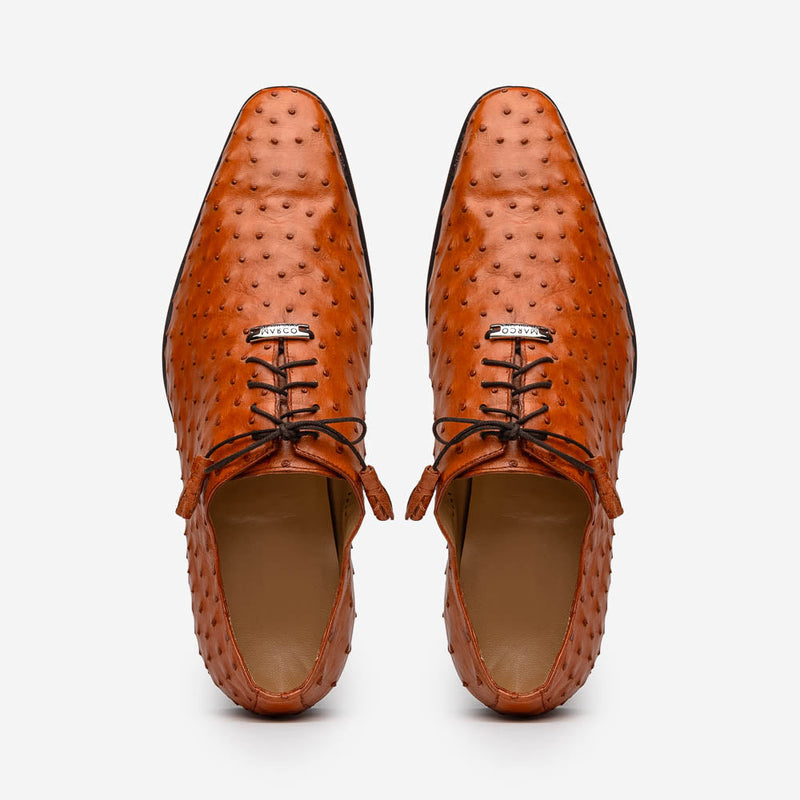 Marco_Di_Milano Criss Brandy Leather Loafers
