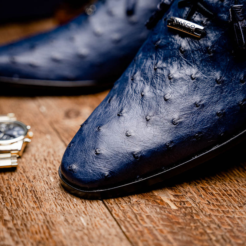 Marco_Di_Milano Criss Navy Leather Loafer