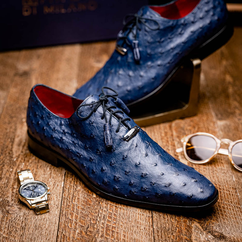 Marco_Di_Milano Criss Navy Leather Loafer