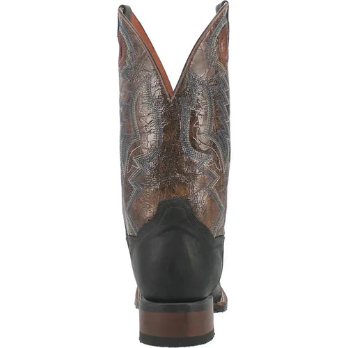 Dan Post Men's Deuce Genuine Leather Square Toe Boots - Black