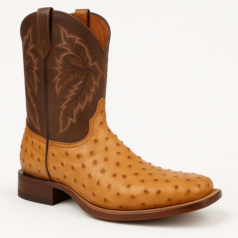 ALAMOSA FULL QUILL OSTRICH BOOT