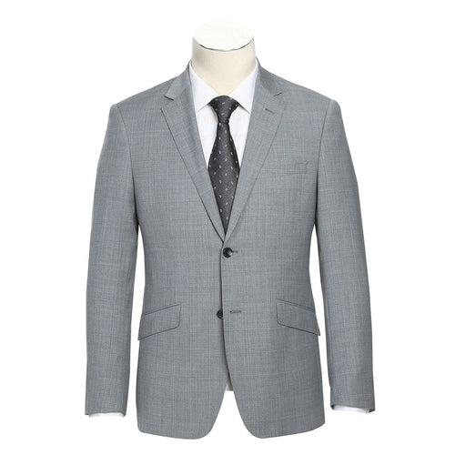 Mens Slim Fit Wool Blend Stretch Suits