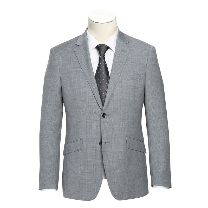 Mens Slim Fit Wool Blend Stretch Suits