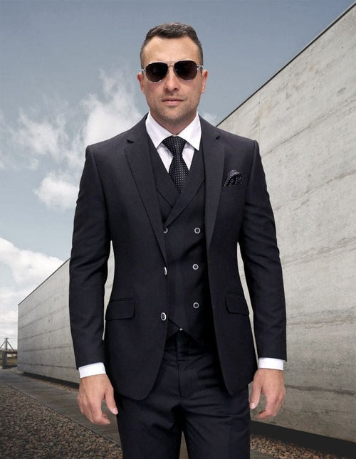 Statement Suits - Wool Suits - Modern Fit Perfect for Plaid Business in 10 colors