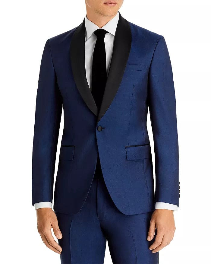 Cobalt Blue Tuxedo - Mens Saphire Color Wedding Tuxedo - Cobalt Blue Tuxedo
