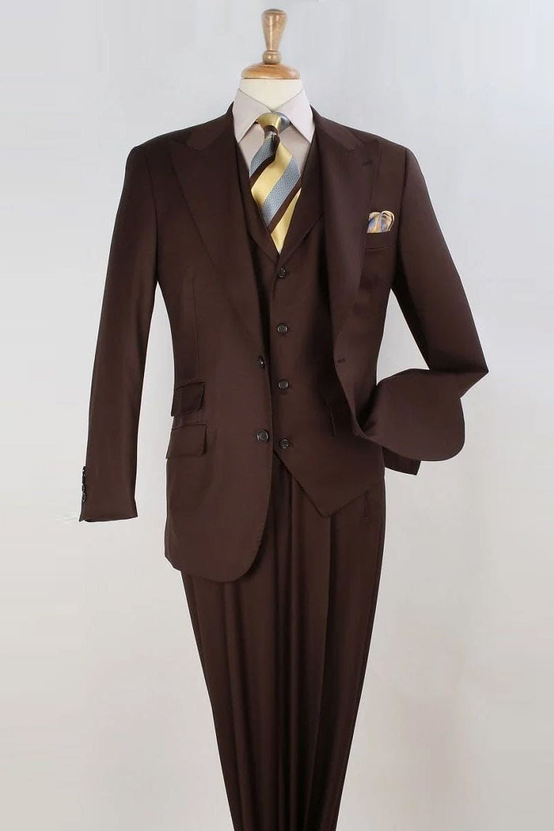 Mens Big and Tall Walking Suit - Brown