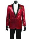 Black and Red Suit Tuxedo Jacket For Sale - Black & Red Tuxedo Jacket