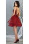 Dama Dresses for Quinceanera in Burgundy Style MQ1816 Quince Outfit