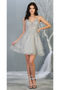 Dama Dresses for Quinceanera in Silver Style MQ1816 Quince Outfit