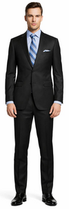 ENZO 150’s Super Wool 2-Button Suits in 6 Solid Fabrics Colors