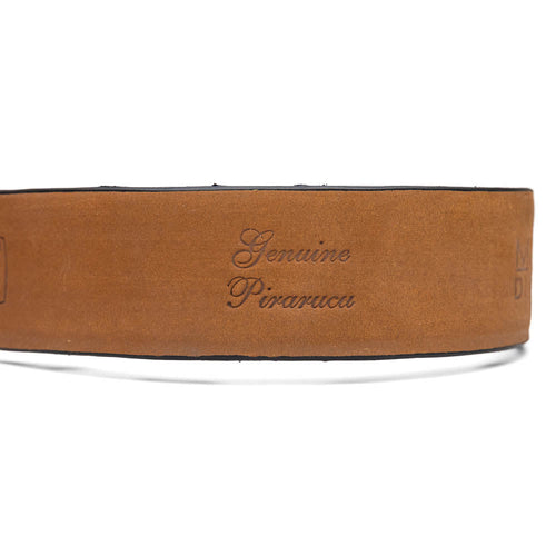 Marco Di Milano Olivieri Red Leather Belt Loafers