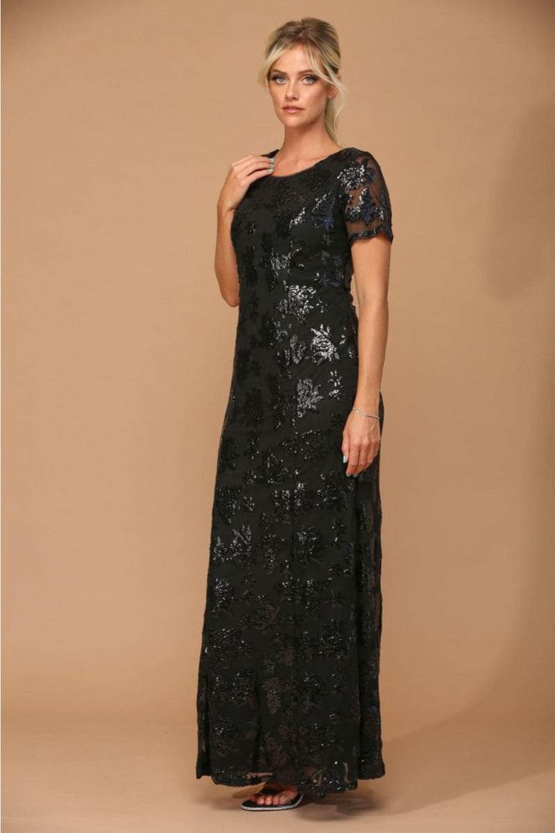 Short Sleeve Mother of the Bride Gown by Eva USA – New Collection