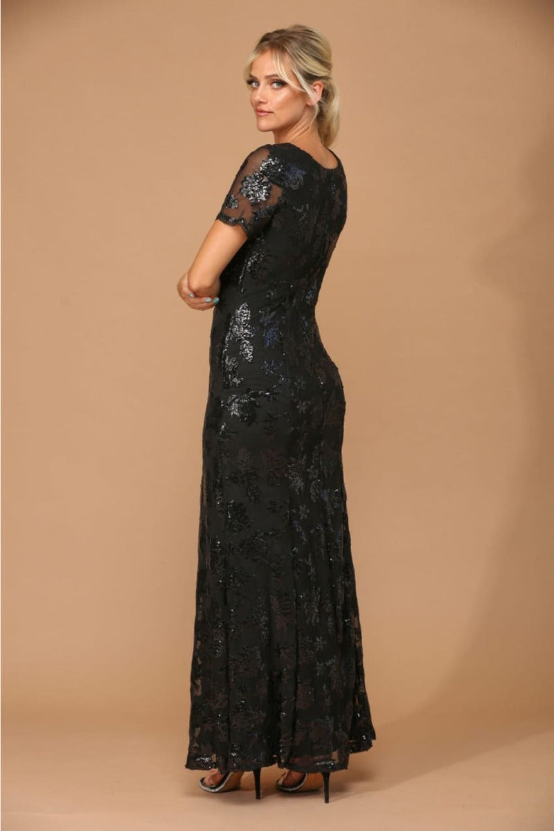 Short Sleeve Mother of the Bride Gown by Eva USA – New Collection