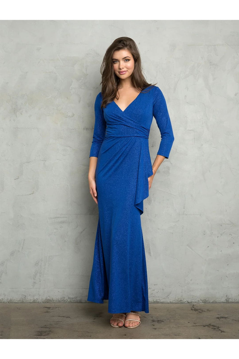 Glitter Long Mother of the Bride Formal Dress
