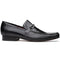 Marco Di Milano Fabro-Liz Black lizard bit loafer