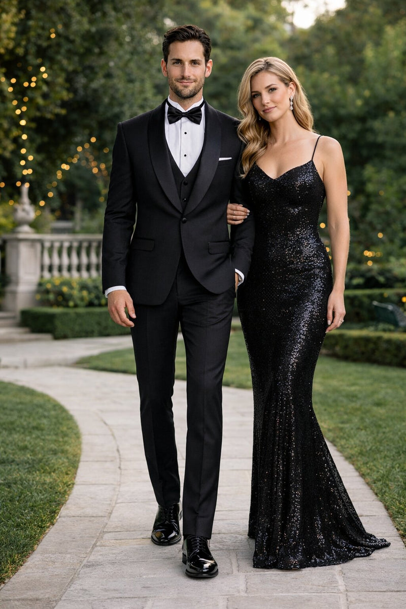 Father And Son Matching Suits -Gray Tuxedo