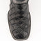 Ferrini Bronco Men's Print Pirarucu Fish Boots Handcrafted Black 4339304