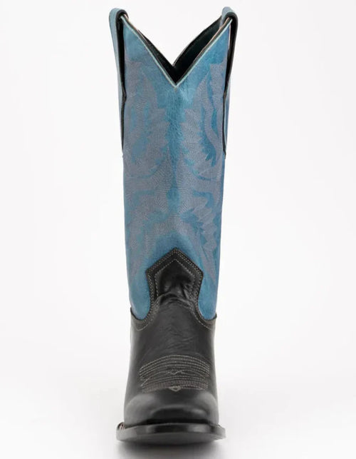 Ferrini Men's Gunner Leather Boots Handcrafted - Black