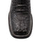 Ferrini Stampede Men's Print Crocodile Boots Handcrafted Black 40493-04