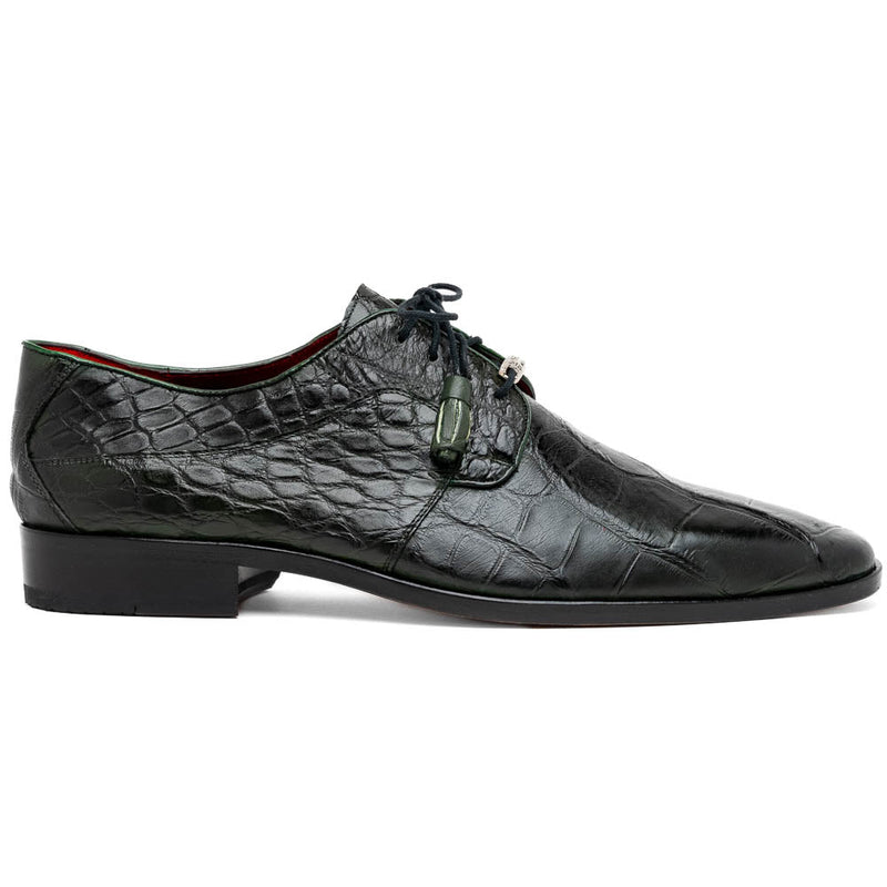 Marco Di Milano Fitipaldi Alligator Derby Olive