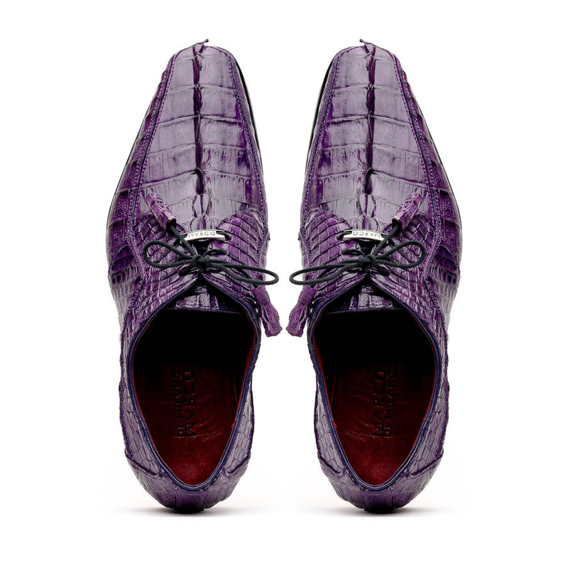 Marco Di Milano Cancun Purple Suede Loafers