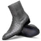Marco Di Milano Giorgio Ostrich Quill Dress Boots Grey