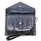 Zelli Gracen Genuine Nile Crocodile Envelope in Gray | A Zelli Italia Collaboration