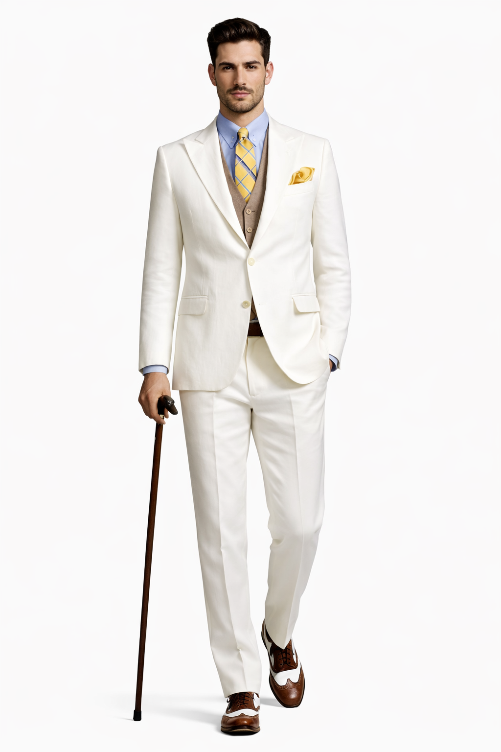 Great Gatsby White Tuxedo
