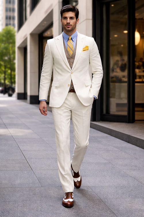 Great Gatsby White Tuxedo