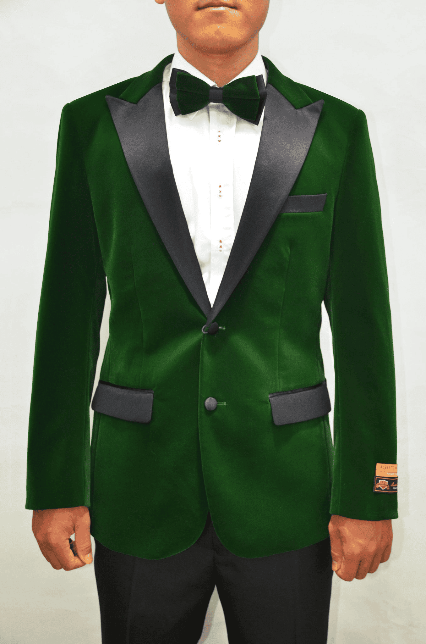 Green Velvet Tuxedo - AlbertoNardoniStore