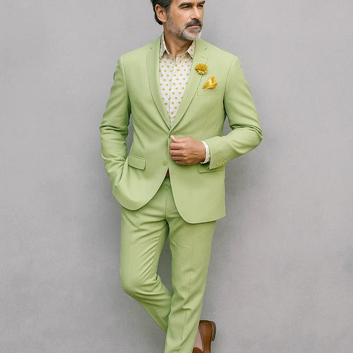 Sage Green Tuxedo And Wedding Suits