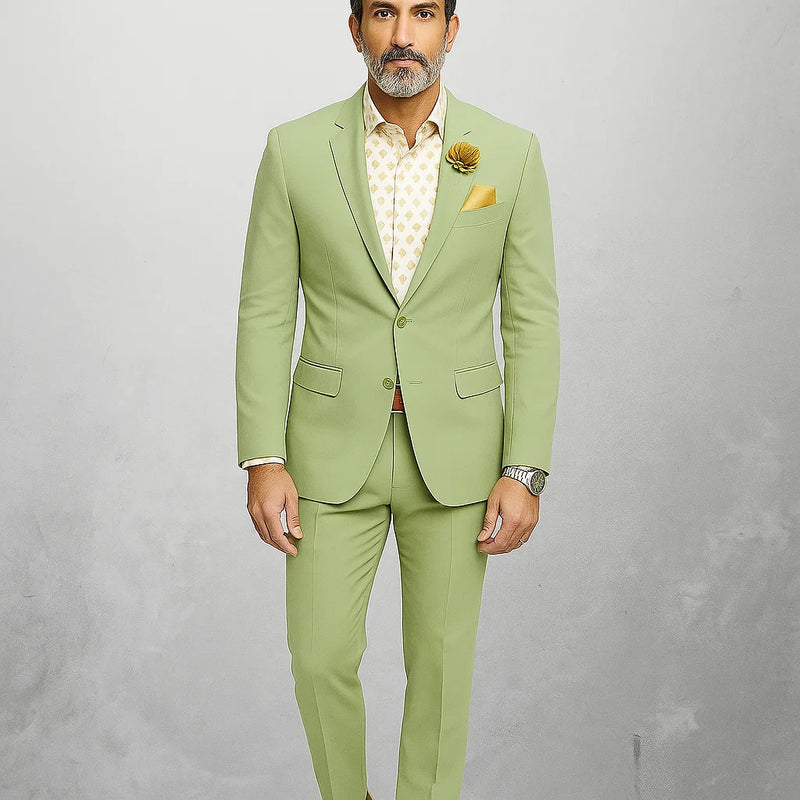 Sage Green Tuxedo And Wedding Suits