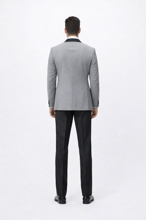 Grey Groom Suit - Mens Gray Wedding Suit