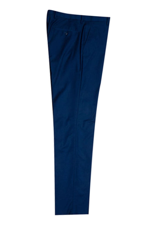 Men’s Stacy Adams Vested Shawl Lapel Suit – Indigo Blue