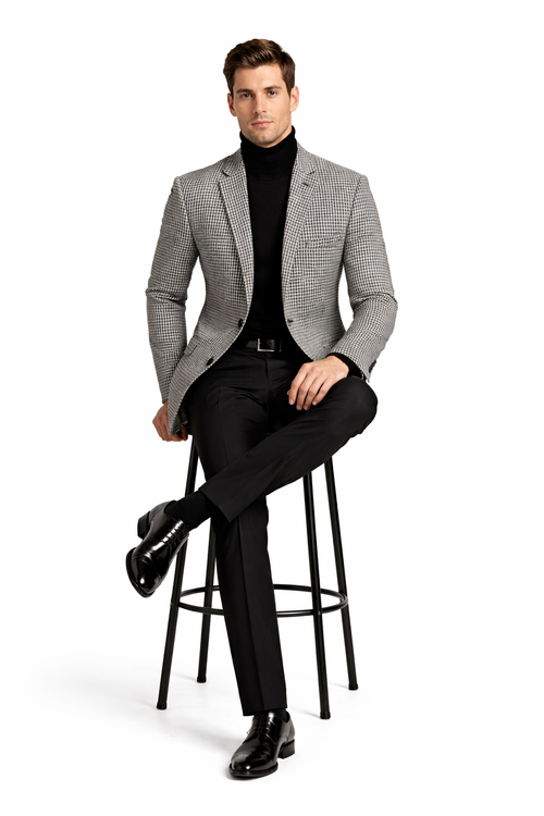 HOUNDSTOOTH BLAZER