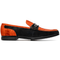 Marco Di Milano Hugo - Orange & Black Leather Dress Shoe