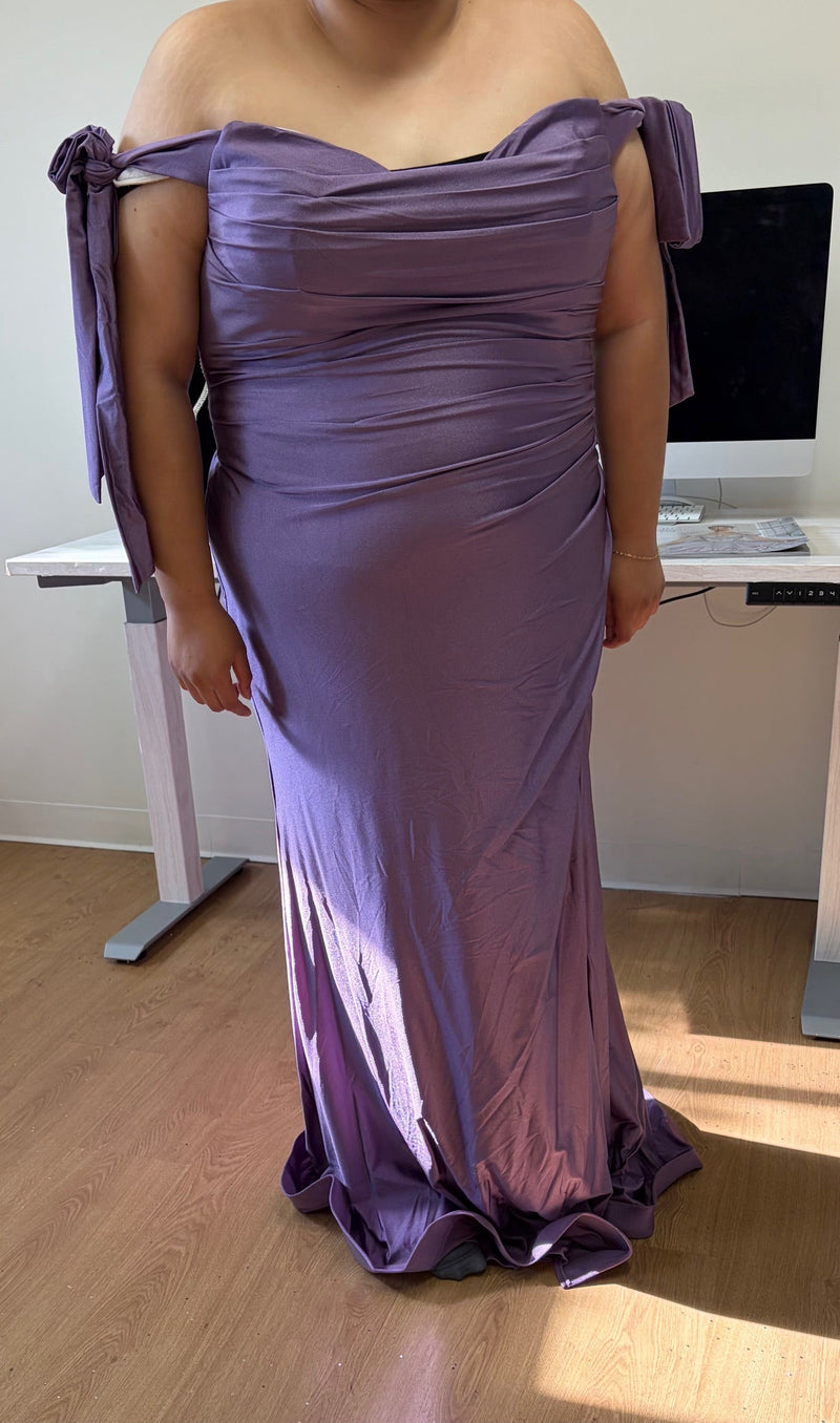Plus Size Long Evening Gown Maxi Formal Dress for Women