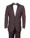 Dark Brown Tuxedo - Brown Wedding Suit - AlbertoNardoniStore