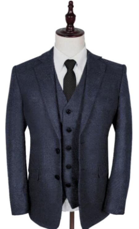 1930s Fashion Tweed ~ Herringbone Pattern - Mens 1930 Suit - 1930s Tuxedo - Gray Suit