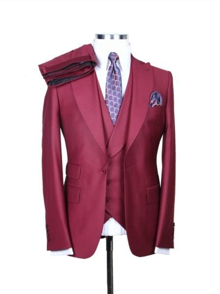 Men Italian Suits For Wide Lapel