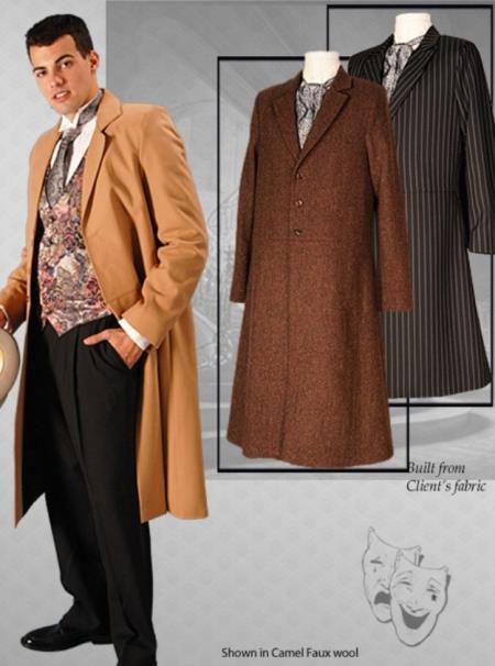 Prince Albert Coat Khaki