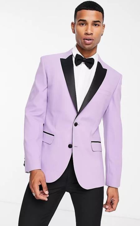 Lavender Prom 2026 Tuxedo Suit
