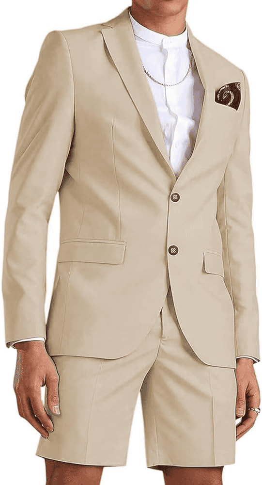 Khaki Cotton Suit - Mens Summer Suit - Tan Suit Perfect Khaki Cotton Suit - Mens Summer Suit - Tan Suit for Casual or Dressy events or Casual