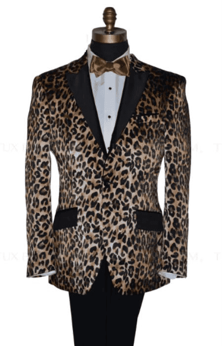 Leopard Print Blazer main image 0