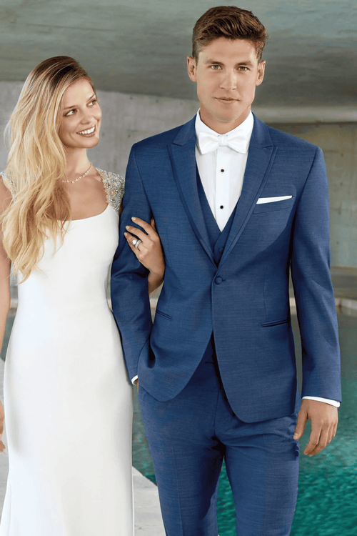 Indigo Blue Tuxedo - Mens Indigo Wedding Tuxedo - Cobalt Blue